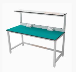 ESD Heavy Duty Table with Open Shelf - 1 Level